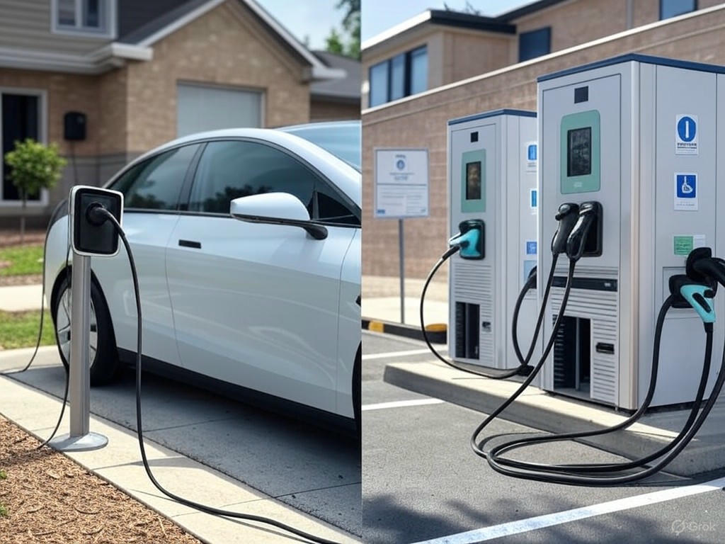 Technical Specifications and Infrastructure Requirements for Home and Public EV Charging